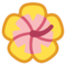 Hibiscus emoji on HTC